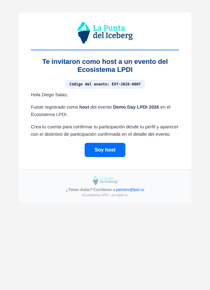 Preview correo 83 invitaci&oacute;n a host no registrado